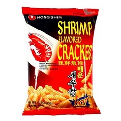 Nongshim Garnelen-Cracker scharf 75g