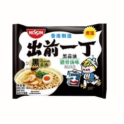 香港 出前一丁 黑蒜油猪骨汤面 100g