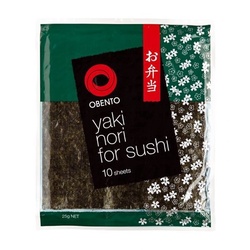 Obento Yaki Nori für Sushi 10 Blätter 25g