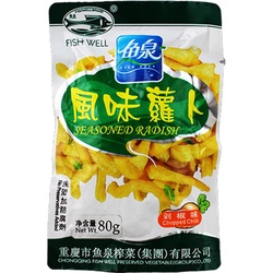 鱼泉风味萝卜剁椒味 80g
