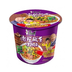 康师傅 经典桶面 老坛酸菜牛肉味 122g