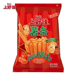 Oishi Kartoffelsticks Tomatengeschmack 40g