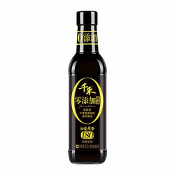 千禾 零添加 180天本酿酱油 特级生抽 500ml