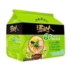 统一 汤达人 日式豚骨拉面 5连包 125g*5