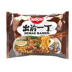 Nissin Demae Ramen Rindfleischgeschmack 100g