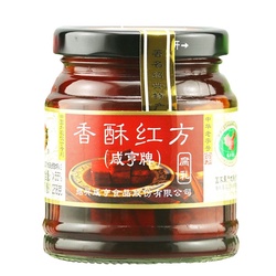 咸亨 香酥红方腐乳 258g