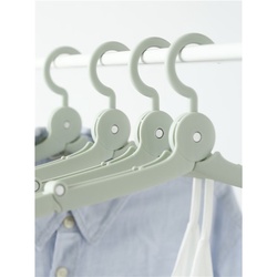 酱有好物 旅行折叠衣架 卡绿