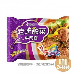 康师傅 经典老坛酸菜牛肉面 117g