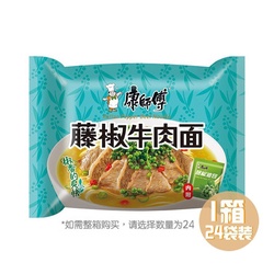 康师傅 藤椒牛肉面 100g