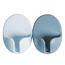 Haken Für Stecker 2er-Set Blau