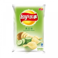 Lay'S Potato Chips Cucumber Flavor 70g