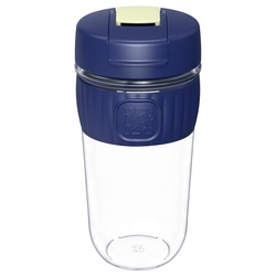 Thermobecher mit Strohhalm 560ml Blau