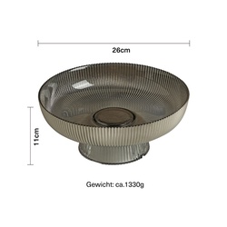 PUCHIKA 圆形果盘 黑色