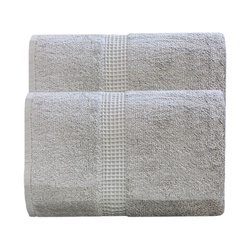 PUCHIKA 灰色毛巾 大号 单个装