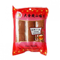 金百合 大金钱山楂片 250g