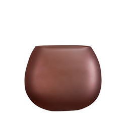 PUCHIKA 不规则炮弹花瓶 喷磨砂橘色