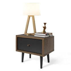 PUCHIKA 木质床头柜 深色 单独发货 仅限德国DPD 不包邮 需单独下单