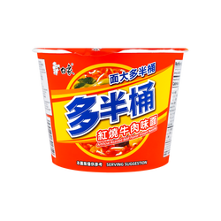 白象 红烧牛肉面 桶装 145g