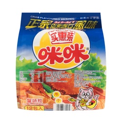 咪咪 蟹味粒 12包装实惠装 240g