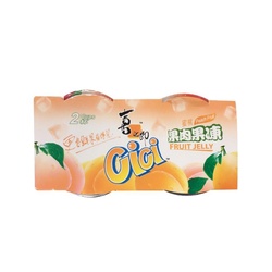 喜之郎 蜜桃果肉果冻 2个装 200g*2