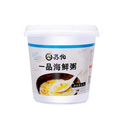 苏伯 方便即食速溶  一品海鲜粥 40g