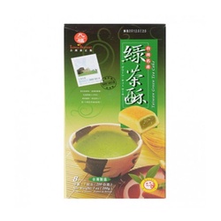 台湾原产 九福 顶级盒装 绿茶酥 200g