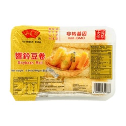 October Wing frittierte Tofu Rolle 180g