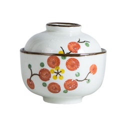 酱有好物 陶瓷4寸日式炖盅 山楂花