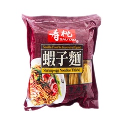 寿桃牌 粗虾子面 454g