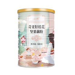 王小乾 奇亚籽桂花坚果 藕粉 500g