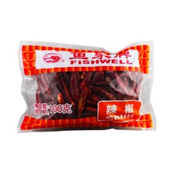 Fish Well getrocknete Chili 100g
