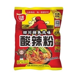 BAIJIA Instant Glass Noodles Sour Hot 105g