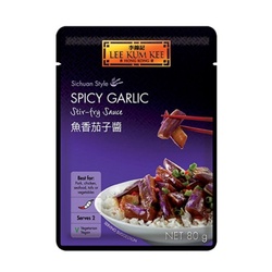 LEE KUM KEE Sauce für Auberginen mit Knoblauch 80g