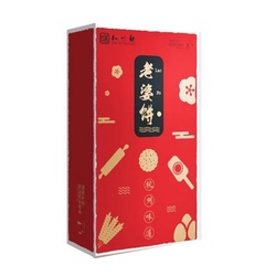 知味观 雪媚娘 红豆口味 老婆饼 190g