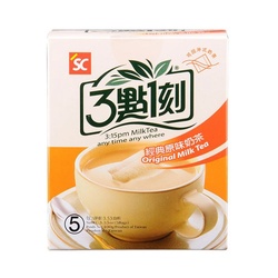 台湾原产 3点1刻 原味奶茶 5包入 20g*5