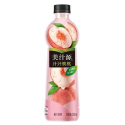 美汁源 汁汁桃桃 420ml