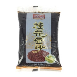 广西桂林特产 云峰 食全食美 桂花豆沙 458g