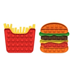 PUCHIKA 解压玩具 汉堡包+薯条组合