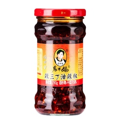 老干妈 辣三丁油辣椒 280g