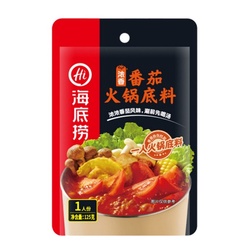 海底捞 浓香番茄火锅底料 小包装1人份 125g