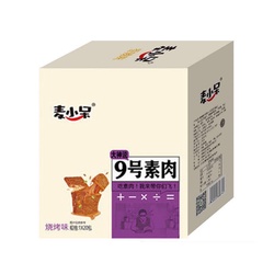 麦小呆 素肉 烧烤味 整盒装 400g