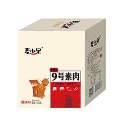 麦小呆 9号素肉 爆辣味 整盒装 400g