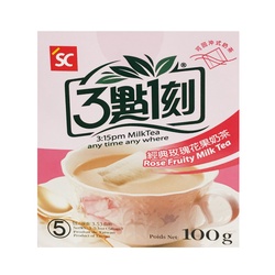 3:15 PM Instant Rose Fruity Milk Tea 20g*5