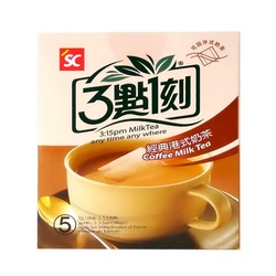 台湾原产 3点1刻 港式奶茶 5包入 20g*5
