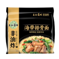 五谷道场 海带排骨面 5连包 107g*5