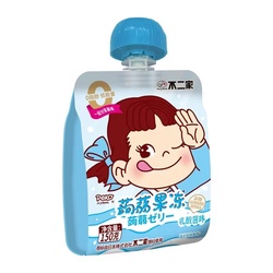 不二家 果味蒟蒻可吸果冻 乳酸菌味企鹅包 150g