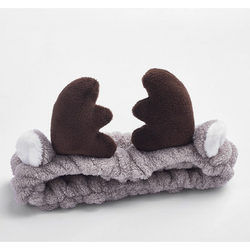 酱有好物 洗脸发箍 麋鹿款咖色