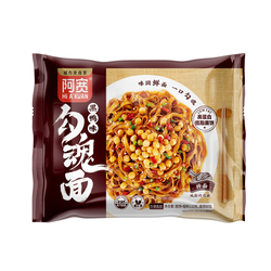 白家 阿宽 黑鸭勾魂面 袋装 110g