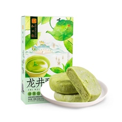 杭州特产 知味观 龙井茶酥绿茶馅 150g