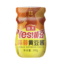 海天 蒜蓉黄豆酱 340g